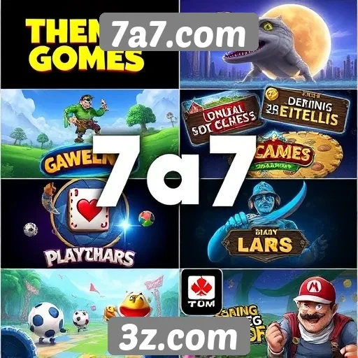 Comparativo de jogos disponíveis em 7a7.com